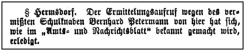 1901-10-17 Hdf Vermisst Petermann